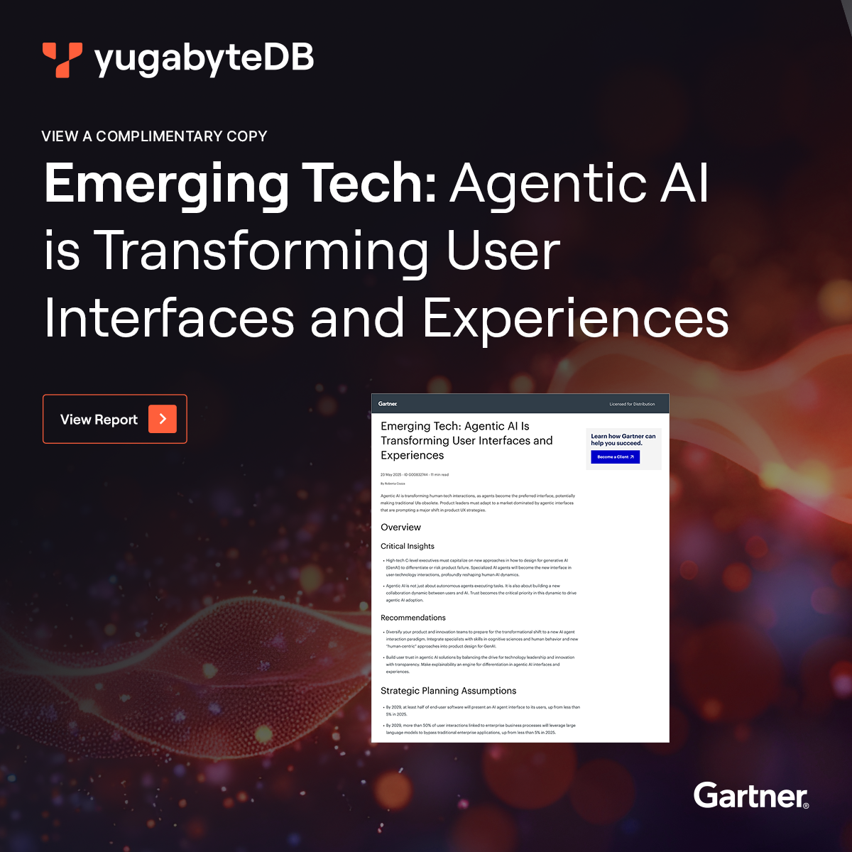 Gartner® Emerging Tech: Agentic AI Is Transforming User Interfaces and Experiences
